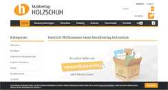Desktop Screenshot of holzschuh-verlag.de
